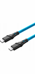 USB C2G kabel Mathorn MTC-510 Foto kabel 5m 10Gbps 60W USB CC ArcticBlue