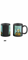 Hrnek pro odhalení tepla Good Loot Zaklínač 3 Game Art Chronicles - Geralt & Vincent van Gogh 450 ml Černá