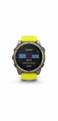 Garmin fenix 8 3,56 cm (1.4") 51 mm Digitální 280 x 280 px Dotyková obrazovka Titanová Wi-Fi GPS