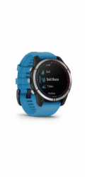 Garmin quatix 7 3,3 cm (1.3") MIP 47 mm Digitální 260 x 260 px Dotyková obrazovka Modrá Wi-Fi GPS