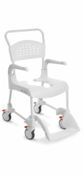 ETAC Clean 55 cm / 2 brzdy Invalidní vozík s funkcí WC Bílý