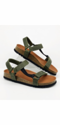 FOOTWEAR HEAVEN AD MED MF230091043 VELIKOST. 43 BARVA OLIVOVÁ