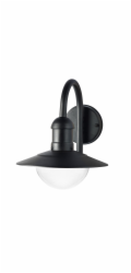 Lampa Korna, 23W, E27, IP44, černá, 31 cm x 30 cm