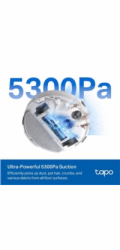 TP-Link Tapo RV30 Max robotický vysavač s mopem (LiDAR+IMU, 2,4 GHz, BT,bílý)