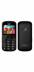 EVOLVEO EasyPhone XS, mobilní telefon pro seniory, černá