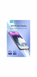 Deví síťová nabíječka Smart Series PD Quick Charger 20W - White