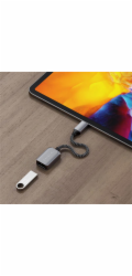 Satechi adaptér USB-C to USB 3.0 kabel - Space Gray Aluminium