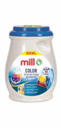 MILL PROFESSIONAL 3-komorové barevné mycí kapsle 70 ks.