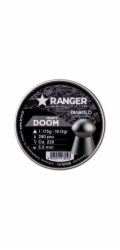 Śrut 5,5 mm RANGER Diabolo Doom Heavy płaski 250 szt. 1,175 g