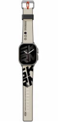SKINARMA Spunk řemínek pro Apple Watch 49/45/44/42 mm, Ivory
