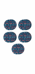 Bosch EXP O780 Foil Sanding Disc Set,150mm,55St