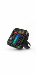 Nedis CATR2024BK Bluetooth FM vysílač do auta 1x, černá