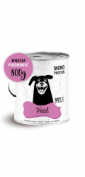 PAKA ZWIERZAKA Pepe Veal - vlhké krmivo pro psy - 800g
