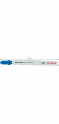 Plátky do přímočaré pily Bosch Pro T 123 XF Progressor for Metal, 3dílné