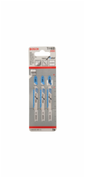 Plátky do přímočaré pily Bosch T 118 B Basic for Metal, balení 3 kusů