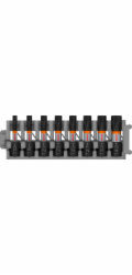 Sada bitů Bosch Torx Security Pro Impact, 8 kusů