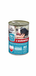 FRENDI with Beef chunks in delicate sauce - mokré krmivo pro psy - 400g