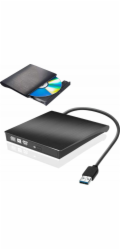 Zenwire DVD přehrávač externí přenosná DVD CD mechanika USB 3.0 vypalovačka CD/DVD přehrávač pro notebook