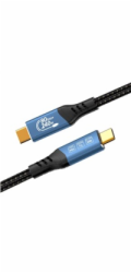 PremiumCord USB4™ Version2.0 80Gbps 16K@60Hz 240W Thunderbolt 3 a 4 kabel 0,8m