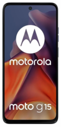 Motorola moto g15 17,1 cm (6.72") Dual SIM Android 15 4G USB typu C 8 GB 128 GB 5200 mAh Modrý