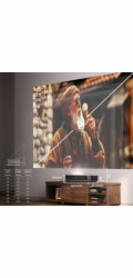Hisense PT1 Projektor s ultra krátkou projekční vzdáleností UHD 4K (3840x2160) 3D kompatibilita Černá