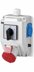 Elektro-Plast Napájecí sada RS-Z vačkový spínač L-0-P 3P+N+Z 32A, 2x2P+Z 230V šedý 6276-20