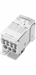 Finder Rozvodný blok 250A vstup 1x120mm2 / výstup 2x35mm2, 5x16mm2, 4x10mm2