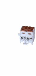 Simet Rozvodná odbočná skříň Al/Cu SCB 35-2 (80220) SIMBLOCK jednopólová 2x35mm2 hnědá 81506015