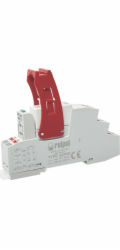 Relpol Relé rozhraní Push-in 2P 230VAC 8A AgNi PI84-230AC-M93G-PS-2012 864835