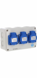 Shumee Rozvaděč 3x3x16A INA=16A IP54 SB-001705-P0040-54