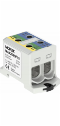 MOREK Konektor OTL-PEN95 žlutozelený, modrý 2xAl/Cu 6-95mm2 1000V Univerzální svorka pro instalace TN-CS MAA2095P10
