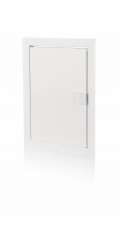 Ventika Bílá kovová revizní dvířka 600X600 s plastovou rukojetí DM60X60