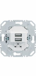 Berker Nabíjecí zásuvka USB 3A 230V bílá matná one.platform 260209