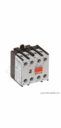Lovato Electric 4NO pomocné kontakty pro stykače BF09...BF150, čelní montáž BFX1040