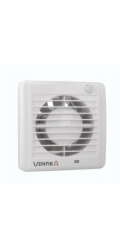 Ventika Axiální ventilátor O 100 230V 5,5W 84m3/h 25dB kuličková ložiska s pohybovým senzorem bílý SOLID SILENT D100SRCR