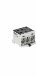 MOREK Konektor OTL150-3, černý, 3xAl/Cu, 25-150mm2, 1000V AC / 1500V DC, univerzální svorka MAA3150S10