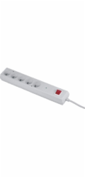 Orno Prodlužovací kabel , přepěťová ochrana s vypínačem 5x2P+Z, kabel 5 m