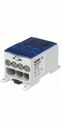 MOREK Distribuční blok - distribuční OJL400A modrý vstup: 1xAL/CU 95-240mm2 výstup: 3x6-50mm2 4x2,5-35mm 1000V MAB1401B10