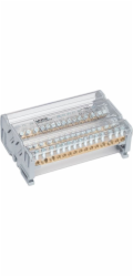 MOREK Rozvodný blok MOBLOCK 4-pólový 125A-15 2x35mm2 + 2x25mm2 + 11x6mm2 TS35 MAB4126A18