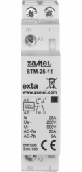 Zamel Modulární instalační stykač 25A 1NO+1NC 230V AC typ: STM-25-11 EXT10000290