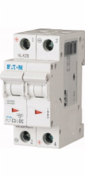 Eaton Jistič 2P C 3A 10kA DC PL7-C3/2-DC 264897