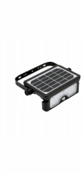 Bemko Solární LED reflektor SOLEN 5W 500LM 4000K IP65 Černý PIR C83-SON-005BL-4K-PIR