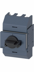 Siemens 3P odpínač wlk01 32A s přímým pohonem, šedý, centrální přední montážní rám, připojení 3KD0232-2KG20-3