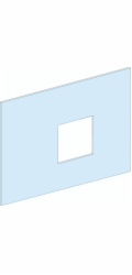 Schneider Electric Přední panel 600 mm NSX630 horizontální LVS03296