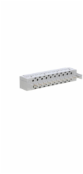 TKH Zásobník 2/10 pro tříelektrodové svodiče bleskových přepětí 3P 6089 2 023-01