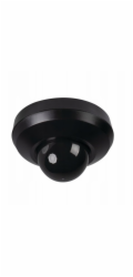 Kanlux 3XPIR pohybový senzor SENTO-O-WT-B/B 2000VA O11 max. 17m 360 stupňů IP44/20 Třída II stropní/podstropní černý 26822