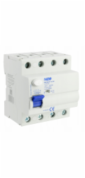 Elektro-Plast NEO 25A 30mA 4pólový diferenciální jistič, typ AC RCD/25A/4P