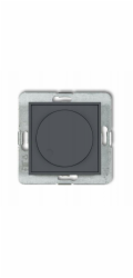 Karlik ICON Elektronický otočný ovladač osvětlení pro LED žárovky, matný grafit 28IRO-2
