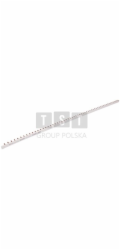 Simet 81995106 Připojovací proudová sběrnice - pin 1fázová 63A 57 modulů 10 mm 81995106