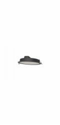 Duralamp LED svítidlo IP44 DN 190 18W 2070lm 4000K 840 černé 4099854561726